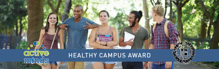 Healthiest Campus Award Banner