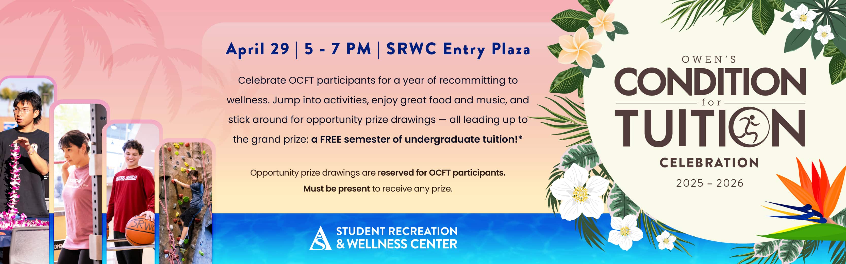 Walking on a treadmill