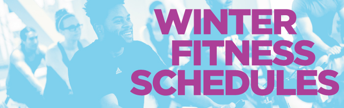 Winter Fitness Schedules banner
